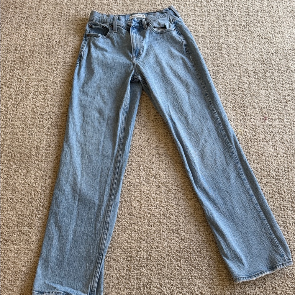 Abercrombie & Fitch Light Blue Women Jeans